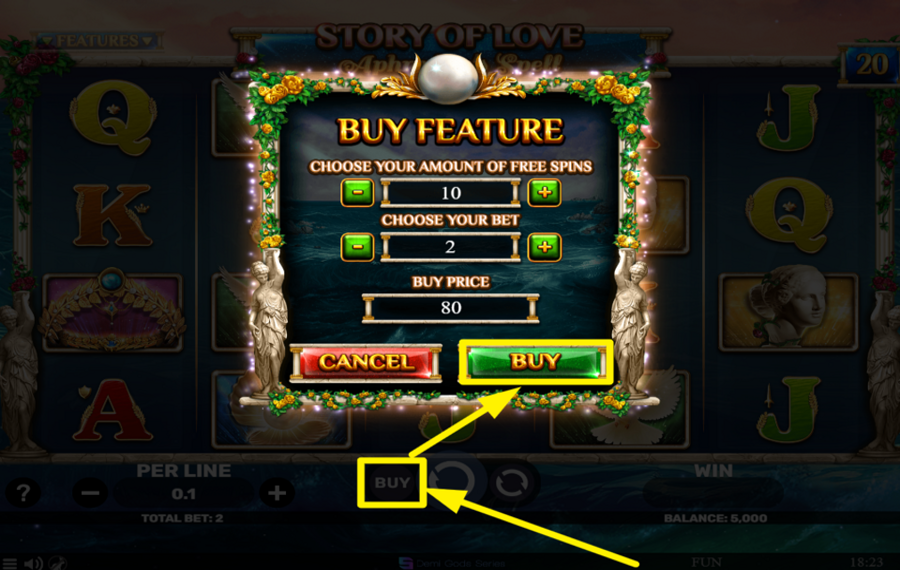 Story of Love Aphrodites Spell OBTENEZ DES TOURS GRATUITS.