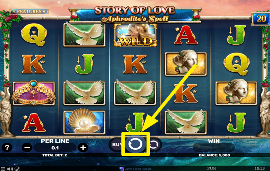 Story of Love Aphrodites Spell TOURNEZ POUR GAGNER !