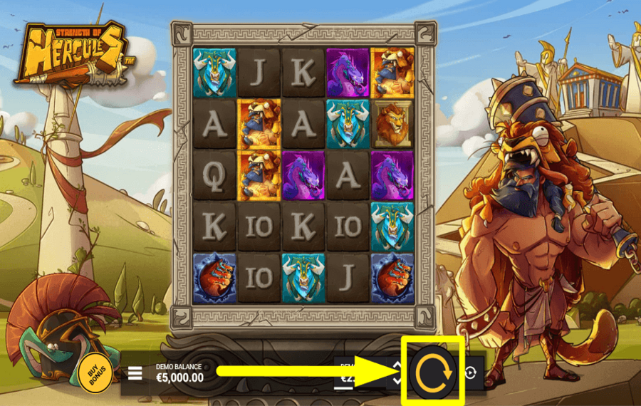 Strength of Hercules INIZIA IL GIOCO.