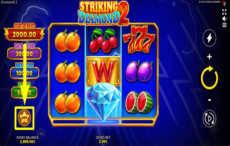 Striking Diamond 2 Running Wins ACHETEZ POUR DES BONUS.