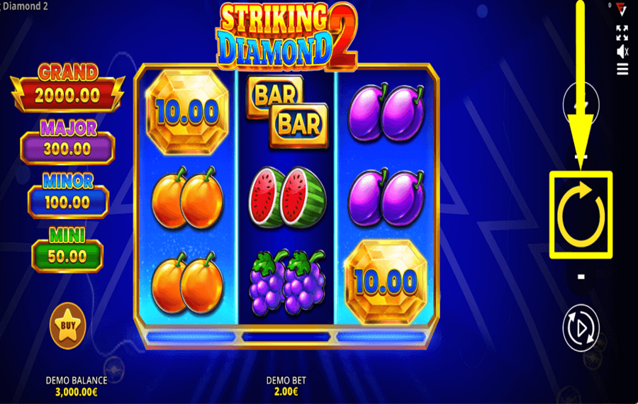 Striking Diamond 2 Running Wins COMMENCEZ À JOUER.