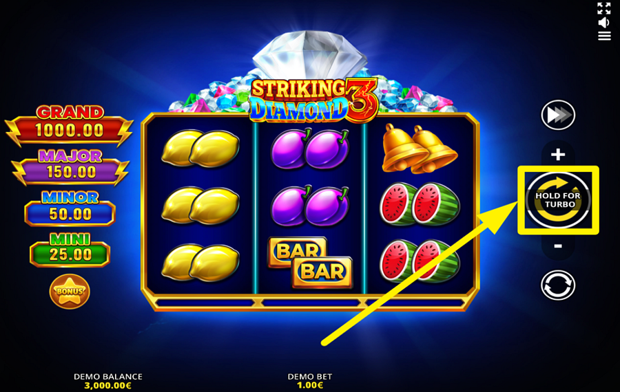 Striking Diamond 3 3x3 Running Wins UNISCITI ALLA SPINNING!