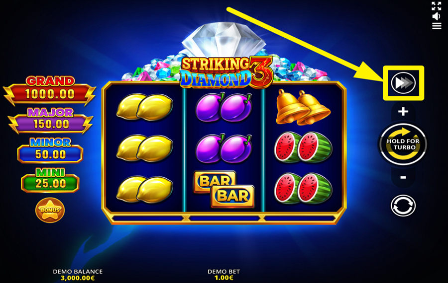 Striking Diamond 3 3x3 Running Wins ACCELERA LE ROTAZIONI.