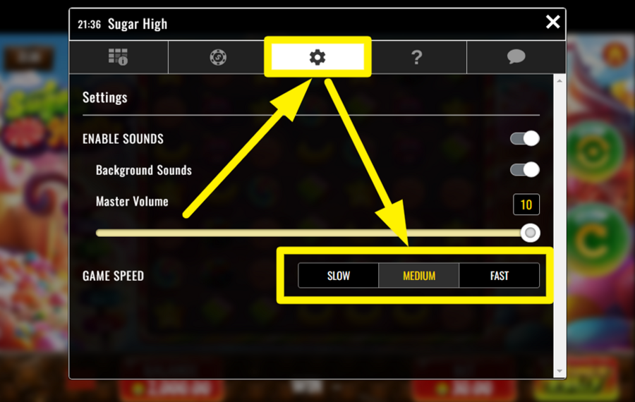 Sugar High УВЕЛИЧЬТЕ СКОРОСТЬ.