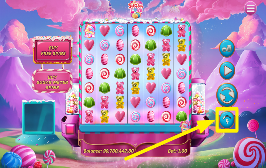Sugar Love УСКОРЬТЕ ИГРОВОЙ ПРОЦЕСС.