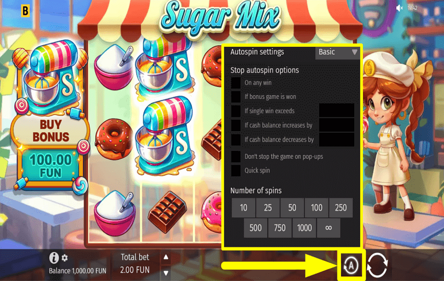 Sugar Mix GIRAR AUTOMÁTICAMENTE.
