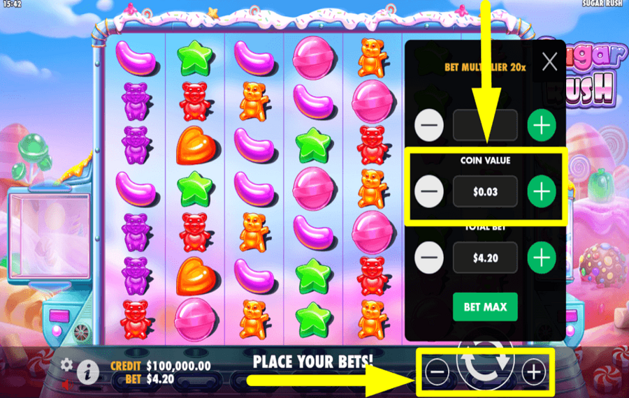 Sugar Rush TRIEZ VOS PIÈCES.
