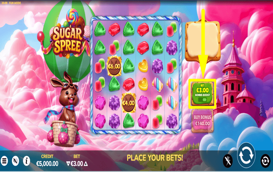 Sugar Spree CHANGER LES PROBABILITÉS.