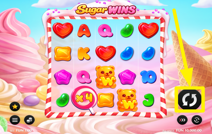 Sugar Wins TOURNEZ POUR RÉUSSIR!