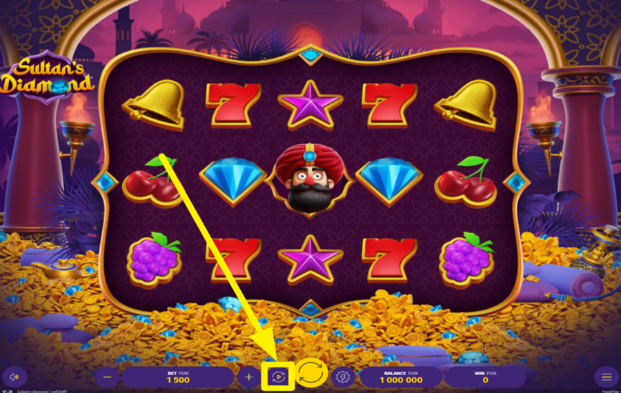 Sultans Diamond UTILIZZARE LA CENTRIFUGA AUTOMATICA.