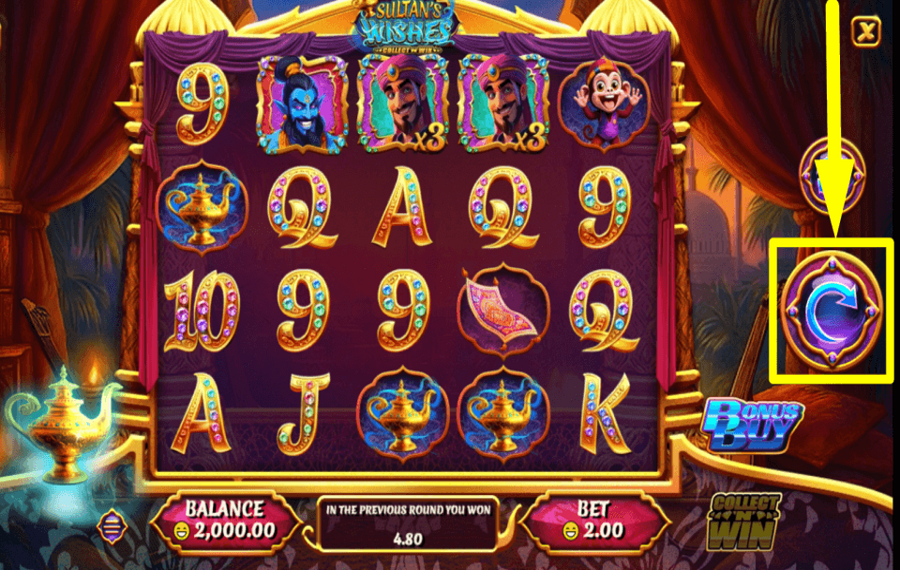 Sultans Wishes Collect N Win GIOCA PER VINCERE LE RICOMPENSE.