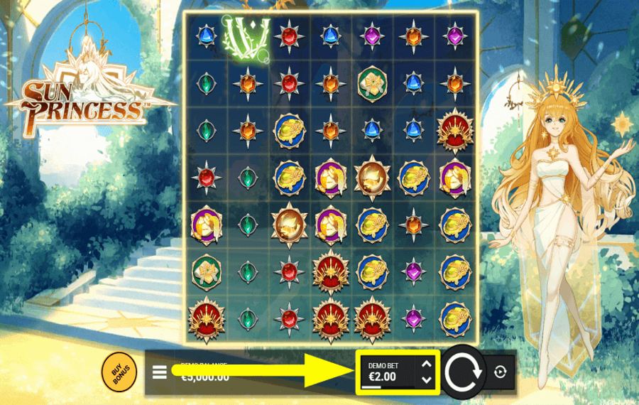 Sun Princess SET THE STAKE.