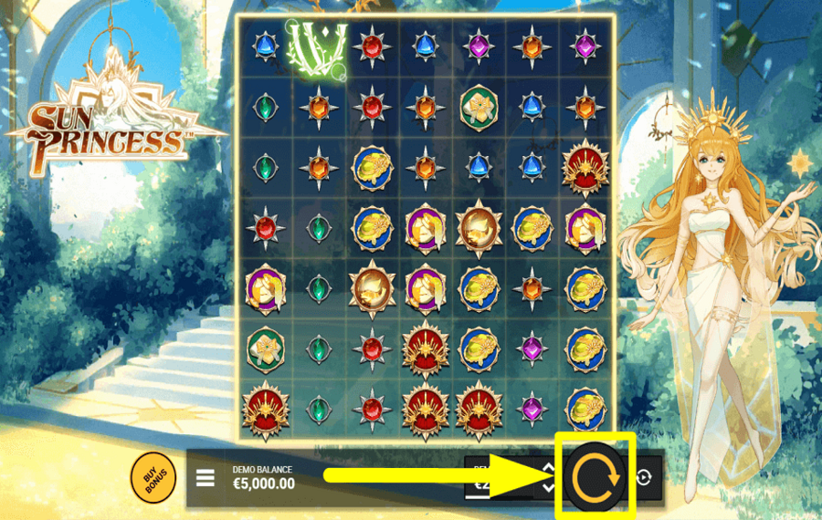 Sun Princess START GAMBLING.