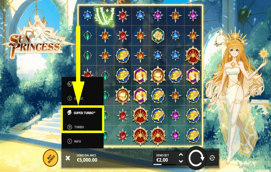 Sun Princess STEP UP THE PACE.