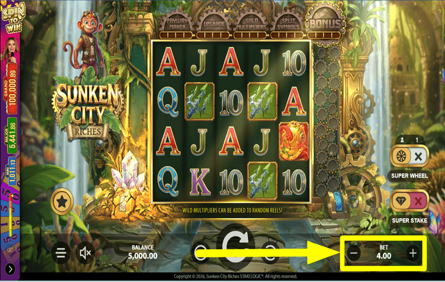 Sunken City Riches НАЗНАЧИТЬ СТАВКУ.