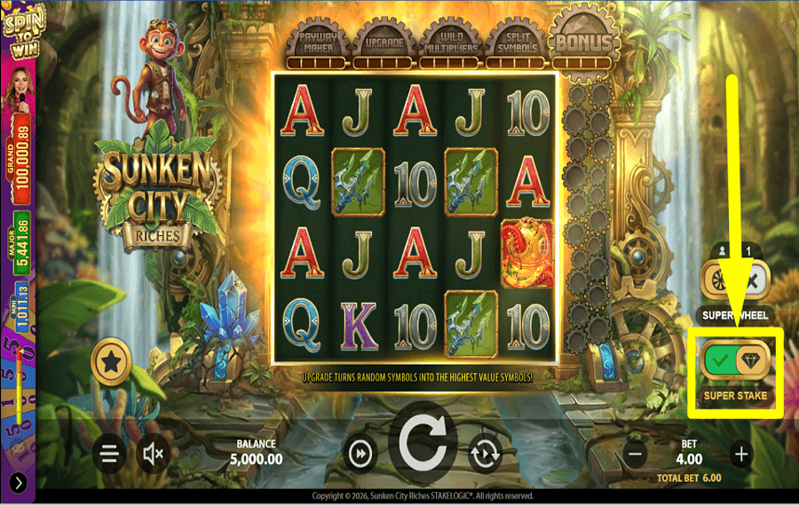 Sunken City Riches УВЕЛИЧЬТЕ ШАНСЫ.