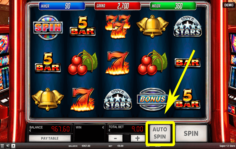 Super 12 Stars Использование дополнительной функции «Автозапуск».