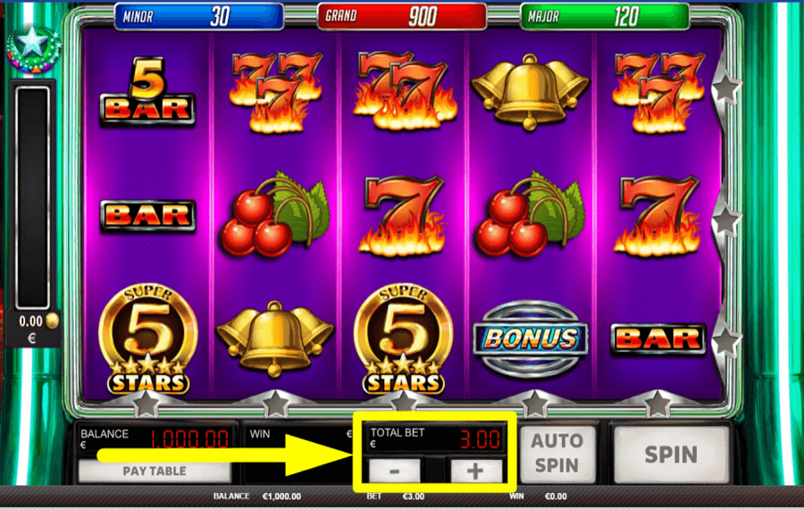 Super 30 Stars ВЫБЕРИТЕ СВОЮ СТАВКУ.