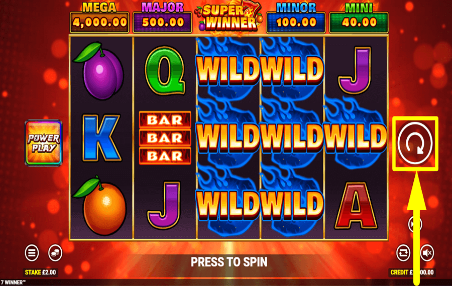 Super 7 Winner EARN REWARDS.