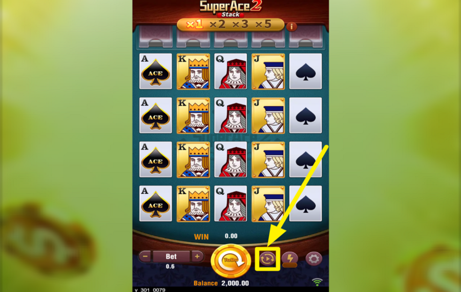 Super Ace 2 SPIN THE REELS AUTOMATICALLY.