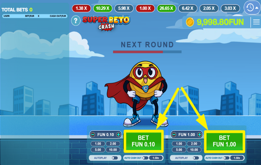 Super Beto Crash ENTER THE ACTION!