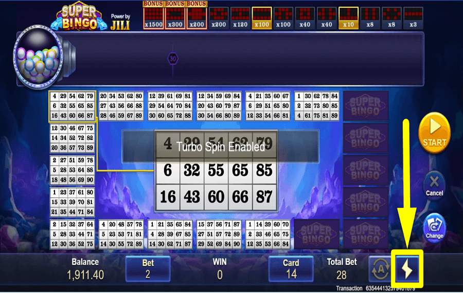 Super Bingo AUMENTA IL RITMO.