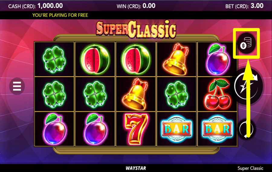 Super Classic DETERMINE YOUR BET.