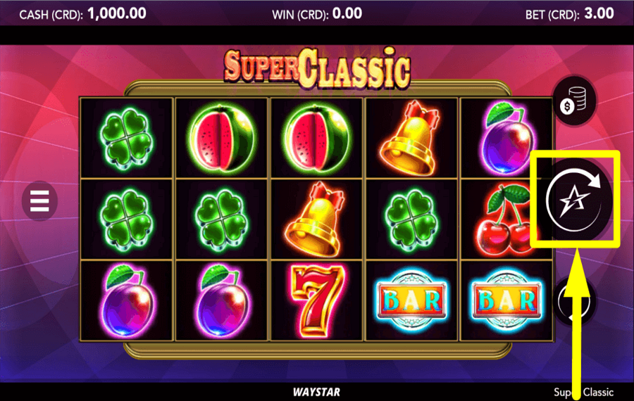 Super Classic SPIN TO WIN.