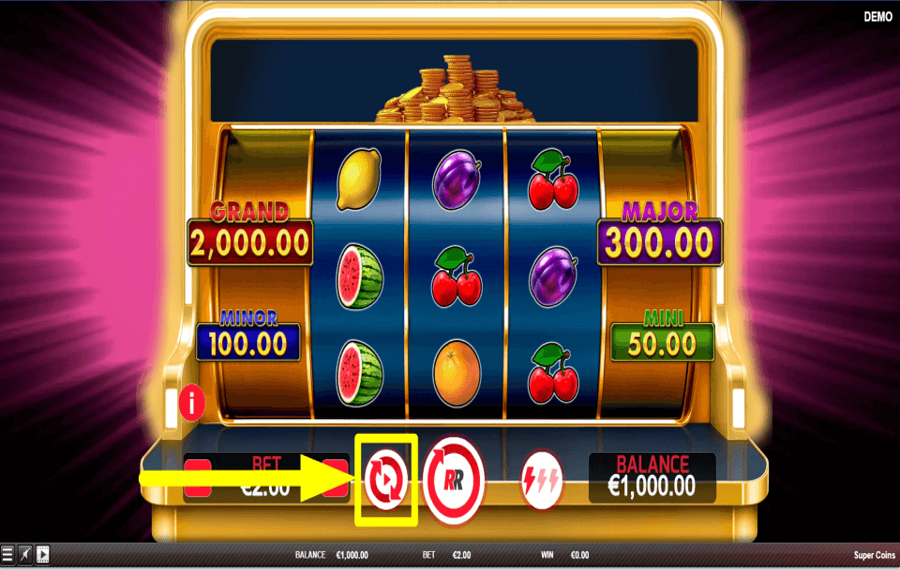 Super Coins DÉMARRER LA LECTURE AUTOMATIQUE.