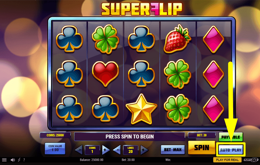Super Flip AUTOMATE THE SPINS.