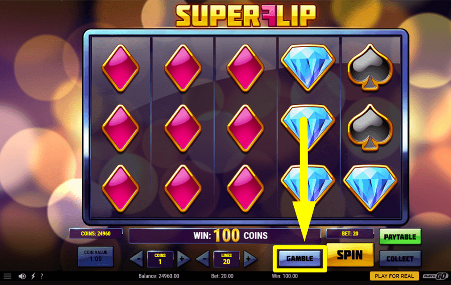 Super Flip WAGER YOUR WINS.