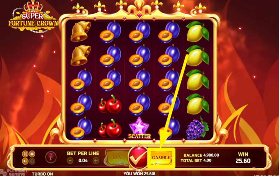 Super Fortune Crown TAKE THE RISK!