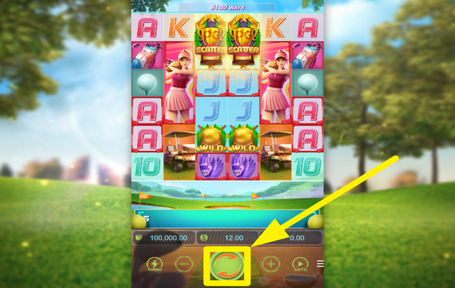 Super Golf Drive ВРАЩАЙТЕ БАРАБА НОВЫ.