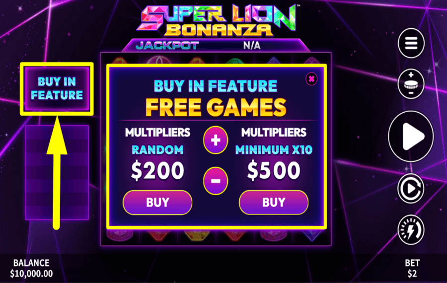 Super Lion Bonanza Jackpot CLAIM THE BONUS.