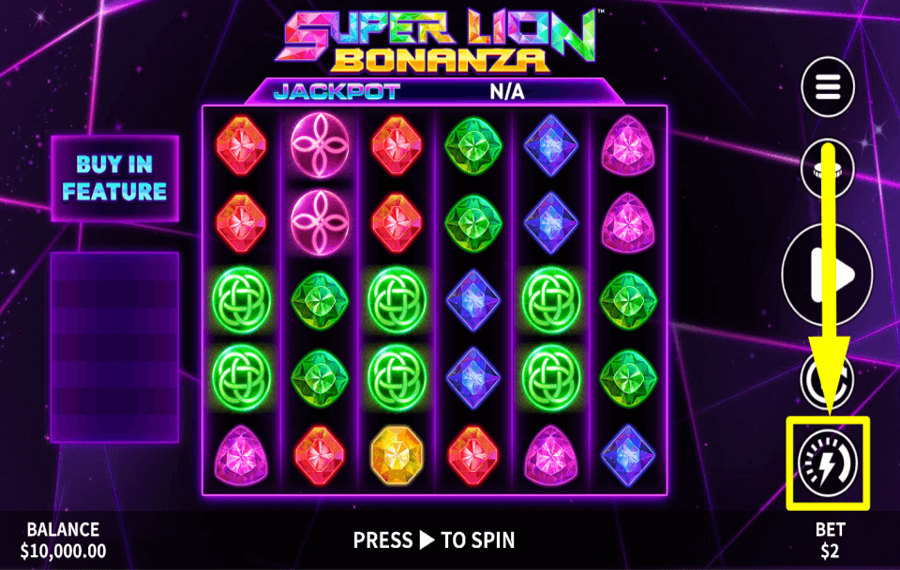 Super Lion Bonanza Jackpot CONTROL GAME PACE.