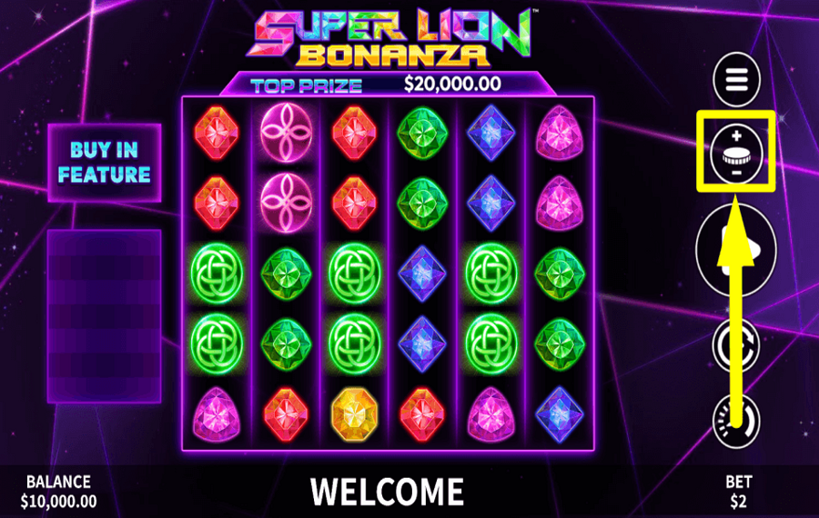 Super Lion Bonanza No PJP SELECT THE WAGER.