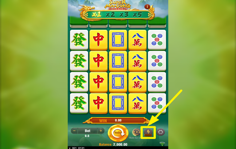 Super Mahjong ACCELERA IL GAMEPLAY.