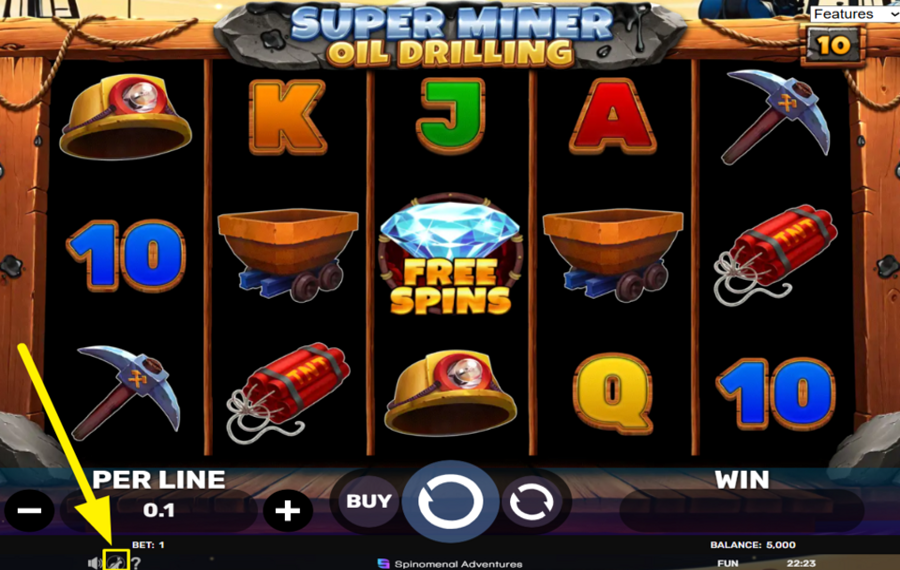 Super Miner Oil Drilling CHANGER LA VITESSE.