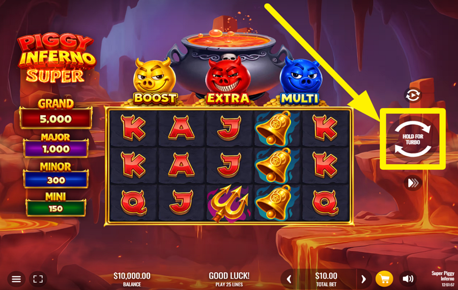 Super Piggy Inferno スピンして勝利を掴め!