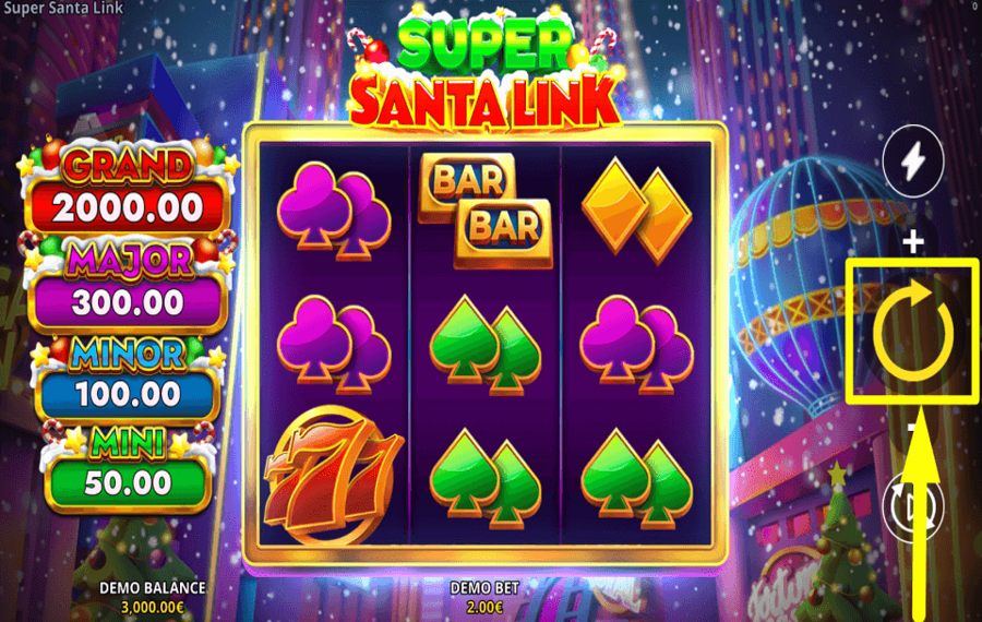 Super Santa Link TIME TO PLAY.