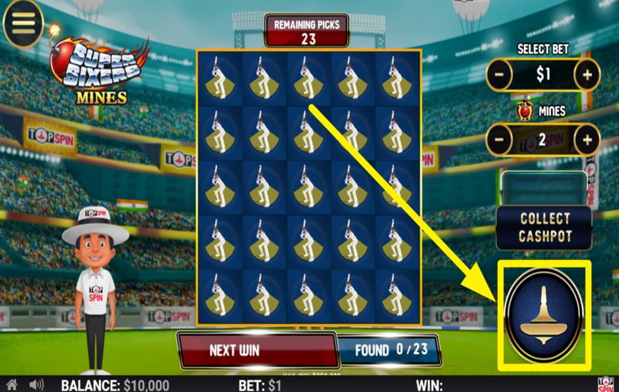 Super Sixers Mines START THE INNINGS!