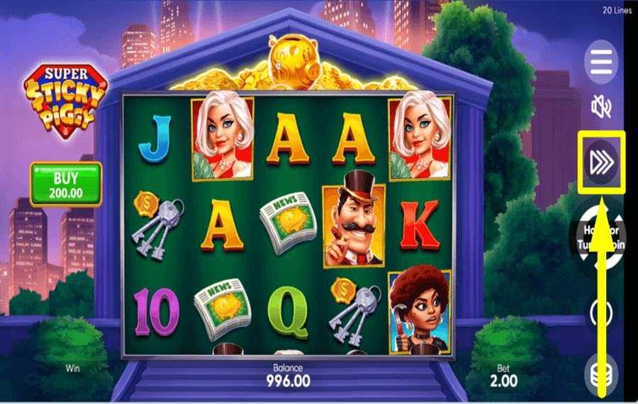 Super Sticky Piggy Ускорьте темп.