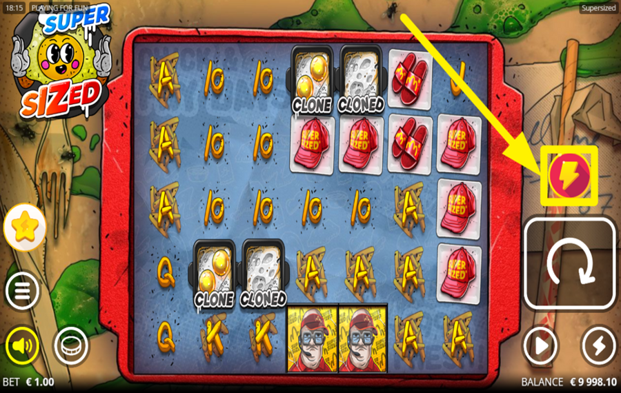 Supersized PRENDI UN BONUS!