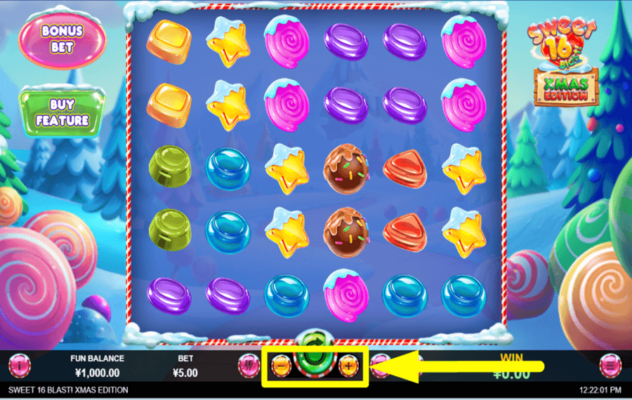 Sweet 16 Blast Christmas Edition SELECT YOUR WAGER.