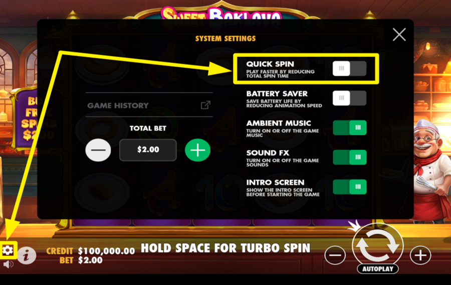 Sweet Baklava ACCELERATE THE REEL MOVEMENTS!