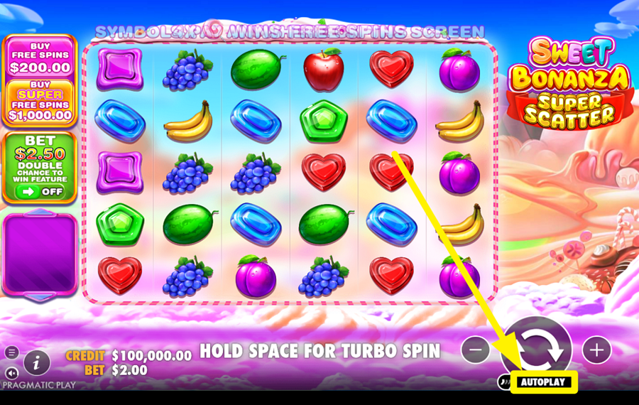 Sweet Bonanza Super Scatter ENABLE AUTOPLAY.