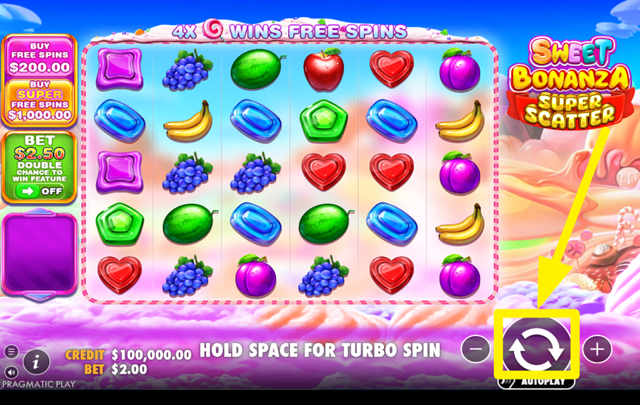 Sweet Bonanza Super Scatter SPIN THE REELS.