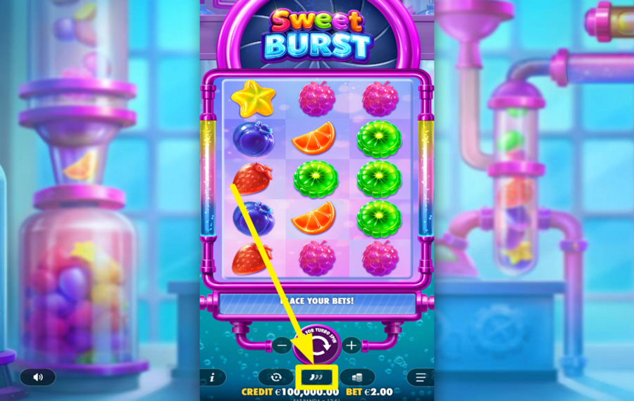 Sweet Burst RAMP UP THE SPEED.