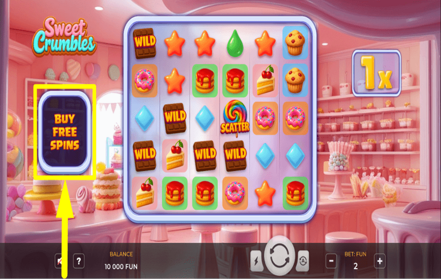 Sweet Crumbles FORDERN SIE DEN BONUS EIN.