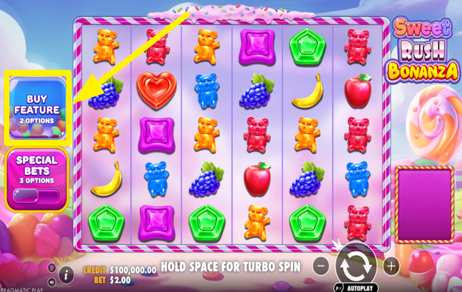 Sweet Rush Bonanza ADD TO THE FUN.